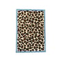 Teppich Blue Leopard textil braun / 180 x 120 cm - Getuftete Wolle, handgetuftet - COLORTHERAPIS