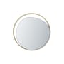 Wandspiegel Ellipse gold metall / Ø 80 cm - RED Edition