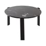 Tribus Coffee table stone black / Ø 60 x H 35 cm - Marble - AYTM