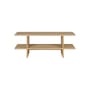 Kabuki Low console natural wood / Coffee table - 103 x 30 x H 40 cm - Ethnicraft