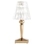Lampe extérieur sans fil rechargeable Battery LED plastique or / H 22 cm - USB - Kartell