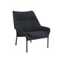 O2 Lounge armchair textile black - Hay