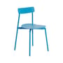 Sedia impilabile Fromme metallo blu / Alluminio - Petite Friture