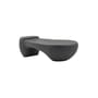 Table basse Dune Large céramique gris / 112 x 73 x H 38 cm - Mogg