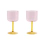 Set de 2 verres à vin Tint - Hay