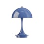 Panthella 160 Wireless rechargeable lamp plastic material blue / LED - Ø 16 cm - Louis Poulsen