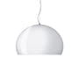 Pendelleuchte FL/Y plastikmaterial weiß / Ø 52 cm - Kartell