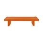 Tavolino Zavolo 790 legno arancione / 84 x 120 cm - Zanotta