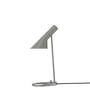 Tischleuchte AJ Mini metall grau / H 43 cm - Drehbar / Arne Jacobsen, 1957 - Louis Poulsen