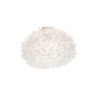 Applique Bloom plastique transparent / Plafonnier - Ø 53 cm - Kartell