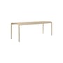 Bank Dapple metall beige / Gelocht - L 130 cm - Ferm Living