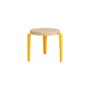 Mini Lou Children stool wood yellow / H 30 cm - TIPTOE
