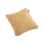 Kissen Square Teddy textil braun / Flauschiger Stoff - 50 x 50 cm - Fatboy