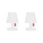 Set de 2 lampes sans fil rechargeables Edison the Petit II LED / H 25 cm - Fatboy