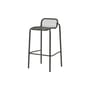 Sgabello bar Vig metallo verde / H 75 cm - Normann Copenhagen