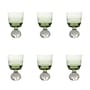 Weinglas Eternal Snow S glas grün / 6er Set - Ø 6,3 x H 9,5 cm - Serax