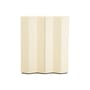 Schrank Z24 726 holz gelb / B 101 x H 120 x T 53 cm - Front im Zickzackmuster - Zanotta