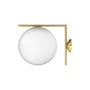 Applique IC W2 vetro metallo / Ø 30 cm - Flos