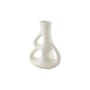Vase Three Ears Small céramique blanc / H 21 cm - POLSPOTTEN