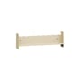 Pli Vague by Uchronia Wall shelf metal beige / W 60 x D 15 cm - TIPTOE