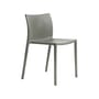 Chaise empilable RE Air-Chair plastique gris / Recyclé - Jasper Morrison, 2000 - Magis