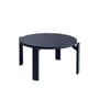 Couchtisch Rey holz blau / By Bruno Rey x Dietiker, 1971 - Ø 66,5 x H 32 cm - Hay