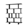 Étagère Archivo JH45 by Jaime Hayon bois gris / L 140 x H 168 cm - &tradition