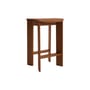 Chisel 30 Low High stool wood brown / H 65 cm - Hay