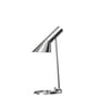 Lampe de table AJ Mini gris argent métal / H 43 cm - Orientable / Arne Jacobsen, 1957 - Louis Poulsen
