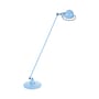 Loft Adjustable reading floor lamp metal blue 1 arm - H 120 cm - Jieldé