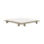 Lit double Japan bois vert / Pour matelas 180 x 200 cm - KARUP