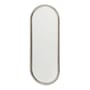 Miroir mural Angui argent métal / L 39 x H 108 cm - AYTM