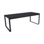rechteckiger Tisch Bellevie metall grau / L 196 cm - für 8 bis 10 Personen - Fermob