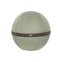 Sitzkissen Côtelé Regular textil grün / Ergonomisch - Ø 55 cm / Gerippter Samt - BLOON PARIS