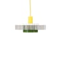 Suspension Gigi n°3 / Ø 28 x H 14,5 cm - Plastique recyclé / Fabriqué en France - Warren & Laetitia