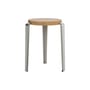 Tabouret empilable Lou Core / H 45 cm - Chêne éco-certifié - TIPTOE