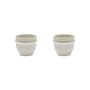 Set de 2 tasses à espresso Dune / By Kelly Wearstle - Ø 7,5 x H 6 cm - Serax