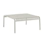 Tavolino Palissade metallo grigio / 81,5 x 86 x H 38 cm - R & E Bouroullec - Hay