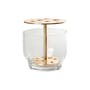 Vase Ikebana Small métal verre or /By Jaime Hayon- H 13 cm - Fritz Hansen