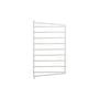  Wall mount metal beige / by unit - H 50 x D 30 cm - String Furniture