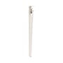  Base, legs metal white with clamp / H 75 cm / To create Table & Desk - TIPTOE