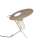 Lampe de table G24 métal beige / Réédition 1953, Pierre Guariche - H42 cm - SAMMODE STUDIO
