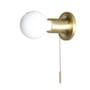 Wandleuchte Punt gold metall / Mit Schalter - Carpyen