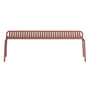 Banc Week-end métal marron / Aluminium - L 156 cm - Petite Friture