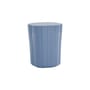 Beistelltisch Corteza plastikmaterial blau / 36 x 38 x H 48 cm - Kartell