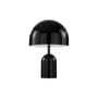 Lampada senza fili ricaricabile Bell LED materiale plastico nero - Tom Dixon