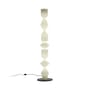 Lampadaire Costantina Opal verre blanc / LED - H 178 cm - Mogg