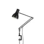 Set Lampe Type 75 metall schwarz / Klemmleuchte - Anglepoise