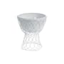 Re-trouvé Flowerpot metal white Small version - Emu
