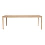 rechteckiger Tisch Bok holz natur / Eiche massiv  - 220 x 95 cm / 8 Personen - Ethnicraft
